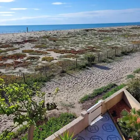 Face à La Sur Le Sable 8 Clim A L'etage * Le Barcarès